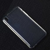 HTC Desire 816 Kılıf Şeffaf Süper Silikon Kapak - 1
