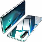 Realme 6 Kılıf Şeffaf Süper Silikon Kapak - 4