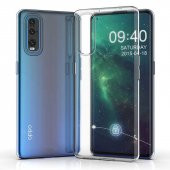 Oppo Reno 3 Pro 5G Kılıf Şeffaf Süper Silikon Kapak - 9