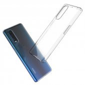 Oppo Reno 3 Pro 5G Kılıf Şeffaf Süper Silikon Kapak - 12