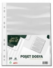 Gen-Of A4 Poşet Dosya 100 Lü 30 Paket - 1