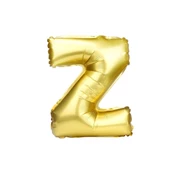 Harf Folyo Balon Büyük Boy Metalik Altın Z Harfi Folyo Balon Metalik - 100 cm - 1
