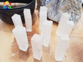 Selenit Taşı Çubuk Kütle (80-99 gram) thumbnail 3