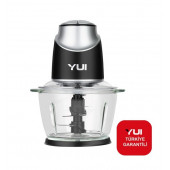 Yui M08 1 Litre Cam Hazneli 4 Bıçaklı Doğrayıcı Rondo (Yui Türkiye Garantili) - 1