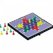 Taşınabilir Kutu Oyunu Manyetik Mıknatıslı Mini Çin Daması Cep Boy Çin Daması - 1