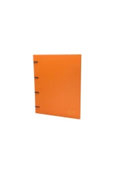 Önder Rainbow Colors A4 4 Halkalı Öğrenci Klasörü Turuncu - 1