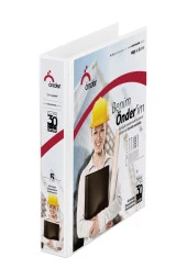 Önder A4 Sunum Klasörü 4 Halkalı 20 MM Beyaz - 2