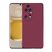 Gpack Huawei P50 Pro Kılıf Kamera Korumalı Premier Mat Silikon Full Ekran Koruyucu - 6