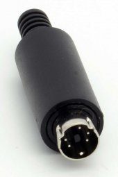 Mini Din Erkek Konnektör - 5 Pin - 1