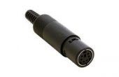 Mini Din Dişi Konnektör - 6 Pin - 1