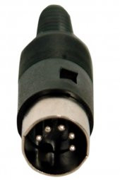 Din Erkek Konnektör - Sık 5 Pin - 1