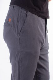Twister Crespo 612-01 Antrasit Erkek Keten  Pantolon - 3