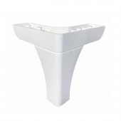 Bella Lükens Ayak Mobilya Koltuk Çekyat Ayağı 14 cm Beyaz - 1