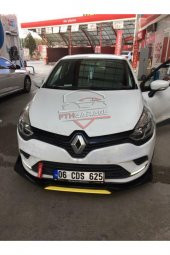 4 Parça Renault Clio 4 - Ön Lip Kırmızı-sarı-mavi Dilli thumbnail 2