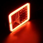 NKT GROUP 42 Led 126 W Beyaz 3 Modlu Kırmızı Beyaz Yayıcı Off Road Farı Lamba Çalışma Lambası Sis Lambası - 4