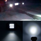 6 Led 18 W Beyaz Gömme Kabin Lambası Off Road Çalışma Sis Lambası - 7