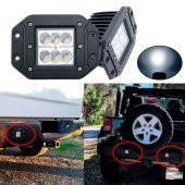6 Led 18 W Beyaz Gömme Kabin Lambası Off Road Çalışma Sis Lambası - 9