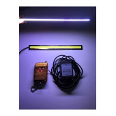 Uzaktan Kumandalı Çakarlı Gündüz Ledi-gündüz Farı-sis Farı 17cm 2 Adet Cob Led thumbnail 2