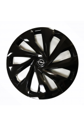Opel Astra Uyumlu 14 Inç 4 Adet Piano Black Siyah Jant Kapağı Takımı - 1