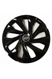 Hyundai İx35 Uyumlu 14 Inç 4 Adet Piano Black Siyah Jant Kapağı Takımı thumbnail 1