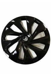 Citroen C1 Uyumlu 15 Inç 4 Adet Piano Black Siyah Jant Kapağı Takımı thumbnail 1