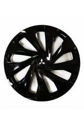Mitsubishi Asx Uyumlu 15 Inç 4 Adet Piano Black Siyah Jant Kapağı Takımı - 1