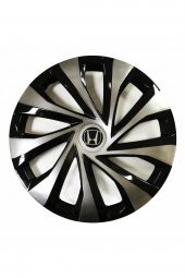 Honda Araçlarına Uyumlu 14 Inç Piano Black Siyah Jant Kapağı 4 Adet thumbnail 1