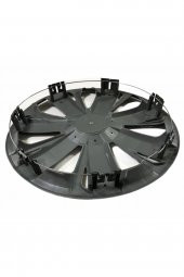 Hyundai Uyumlu 15 Inç Piano Black Siyah Beyaz Renkli Jant Kapağı 4 Adet thumbnail 4