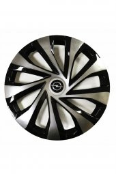 Opel Astra Uyumlu 15 Inç Piano Black Siyah Jant Kapağı 4 Adet - 1