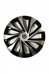 Volkswagen Scirocco Uyumlu 15 Inç Piano Black Siyah Jant Kapağı 4 Adet thumbnail 1