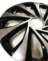 Renault Fluence Uyumlu 15 Inç Piano Black Siyah Jant Kapağı 4 Adet - 3