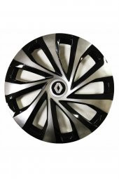 Renault Symbol Uyumlu 15 Inç Piano Black Siyah Jant Kapağı 4 Adet - 1