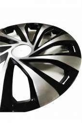 Renault Symbol Uyumlu 15 Inç Piano Black Siyah Jant Kapağı 4 Adet - 4