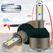 H3 White Beyaz Led Xenon Far Ledi Led Zenon Far Ampulü - 3