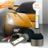 H1 White Beyaz Led Xenon Far Ledi Led Zenon Far Ampulü - 1