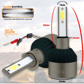 H1 White Beyaz Led Xenon Far Ledi Led Zenon Far Ampulü - 3
