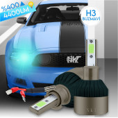H3 Ice Blue Buz Mavi Led Xenon Far Ledi Led Zenon Far Ampulü - 1