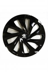 Skoda Araçlarına Uyumlu 14 Inç Piano Black Siyah Jant Kapağı 4 Adet thumbnail 1