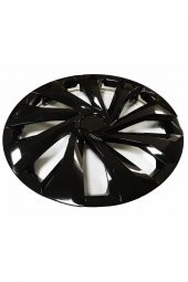 Skoda Araçlarına Uyumlu 14 Inç Piano Black Siyah Jant Kapağı 4 Adet thumbnail 2