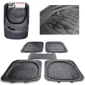 Toyota Corolla 2002-2006 Uyumlu 3d Havuzlu Paspas Takımı 5 Parça thumbnail 5