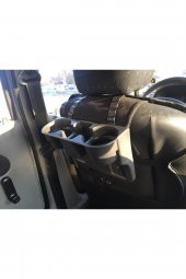 Araç Içi Koltuk Arası Ve Başlık Bardak Tutucu, Bardaklık Siyah - 4