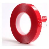 Akrilik Şeffaf Slikonlu Süper Güçlü Çift Taraflı Bant 15mmX10m thumbnail 2