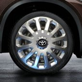 [KIRILMAZ] Toyota Yaris Uyumlu 15 İNÇ Jant Kapağı Takımı - 2