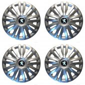 [KIRILMAZ] Peugeot 407 Uyumlu 14 İNC JANT KAPAĞI TAKIMI thumbnail 2