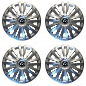 [KIRILMAZ] CİTRİOEN ARAÇLARA UYGUN 15 İNC JANT KAPAĞI TAKIMI thumbnail 2