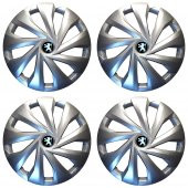 [KIRILMAZ] PEUGEOT ARAÇLARA UYGUN 15 İNC JANT KAPAĞI TAKIMI thumbnail 2