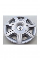 Renault Clio Symbol 15 Inç Jant Kapağı 4 Adet Kırılmaz Esnek - Amblem Hediyeli - 2