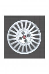 Fiat Grande Punto 15" Jant Kapağı 4lü Takım Jkf009 - K - 1