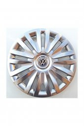 Volkswagen Polo - Golf - Bora 15 Inç Jant Kapağı 4 Adet Kırılmaz Esnek - Amblem Hediyeli - 1