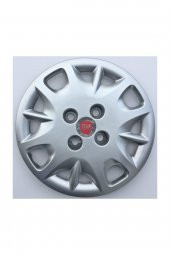Fiat Palio 14 Inç Jant Kapağı 4 Adet Kırılmaz Esnek - Amblem Hediyeli - 1
